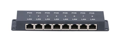 Extralink 8-port PoE-Injektor, 8x 100 Mb/s RJ45