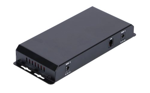 Extralink 8-7 PoE, PoE kapcsoló, 7x 100 Mb/s PoE, 1x RJ45 uplink, 24V 2.5A tápegység