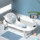 Extralink Kids, baby bathtub, gray, with LED thermometer