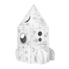 60-piece felt pen set + rocket toy