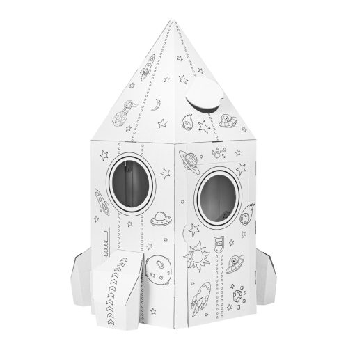 60-piece felt pen set + rocket toy