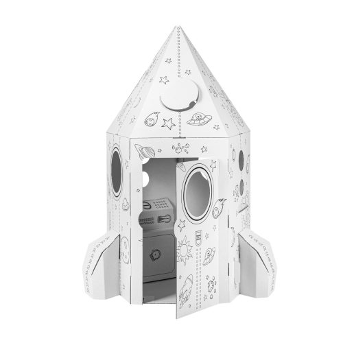 60-piece felt pen set + rocket toy