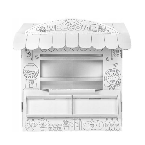 Markerek, 60 darab + játék árusstand