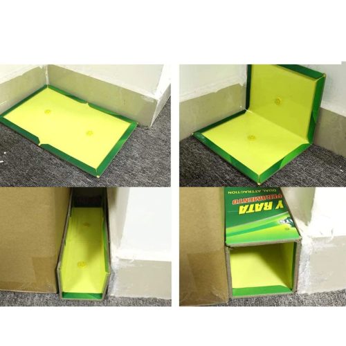 Extralink Mäuse- und Rattenfalle - mit starkem Kleber und Duftködern, 50 Stück - 1335