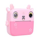 Extralink set, Thermal printer EPP-005 pink + 3 rolls of thermal paper.