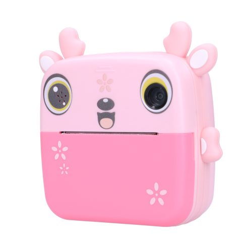 Extralink set, Thermal printer EPP-005 pink + 3 rolls of thermal paper.