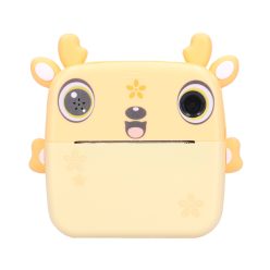   Extralink EPP-006 portable mini printer, yellow + traditional thermal paper, 3 rolls