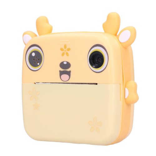 Extralink EPP-006 portable mini printer, yellow + traditional thermal paper, 3 rolls