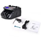 Extralink professzionális bankjegyszámláló UV MGF fekete