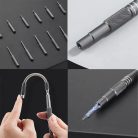 Extralink precíziós mágneses csavarhúzókészlet, 128 darabos - 1307