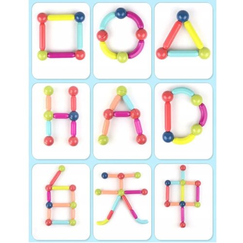 Extralink magnetic creative and educational building set, 120 pieces.