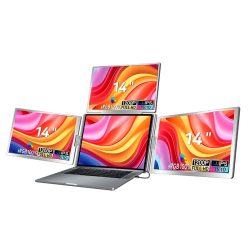   Extralink Smart Life 14" 3-képernyős monitor laptopokhoz 12"-18,5" S780