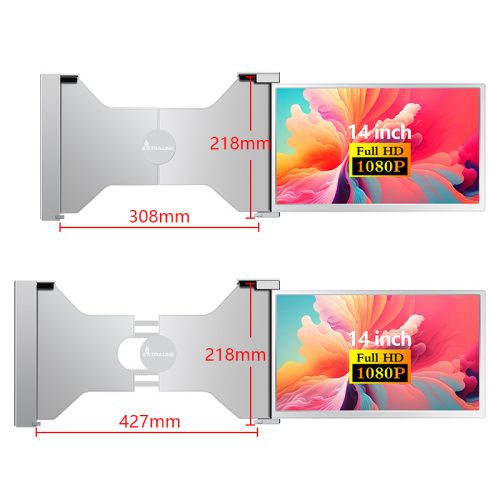 Extralink Smart Life 14"-17" 1 képernyős laptop monitor S14