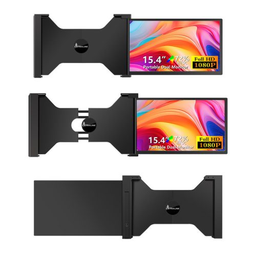 Extralink Smart Life 15,4"-os 1-képernyős monitor 15,6"-tól 18,5"-ig terjedő laptopokhoz, S3