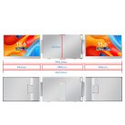 Extralink Smart Life 15.6" Dual-Level Monitor for Laptops, 12" to 18.5", S10