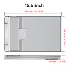Extralink Smart Life 15.6" Dual-Level Monitor for Laptops, 12" to 18.5", S10