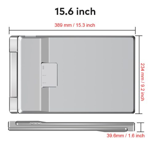 Extralink Smart Life 15.6" Dual-Level Monitor for Laptops, 12" to 18.5", S10