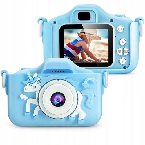 Extralink Kids camera H29 Single Blue, digital camera, 1080P 30 fps, 2.0" display