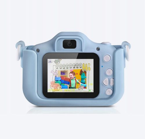 Extralink Kids camera H29 Single Blue, digital camera, 1080P 30 fps, 2.0" display