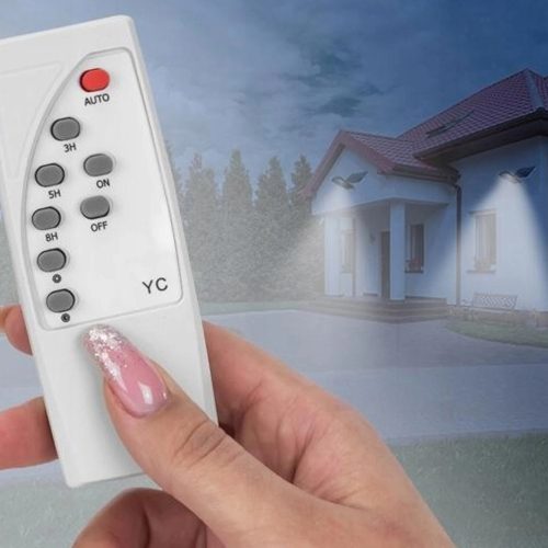 Extralink Außen-Solarlampe, 200W starke mit 247 LED, auf einen Pfosten montierbar - 1329