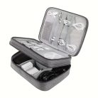 Extralink travel organizer case, XL size, for cables, chargers, USB accessories, with handle