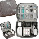 Extralink travel organizer for cables, chargers, USB accessories, with handle