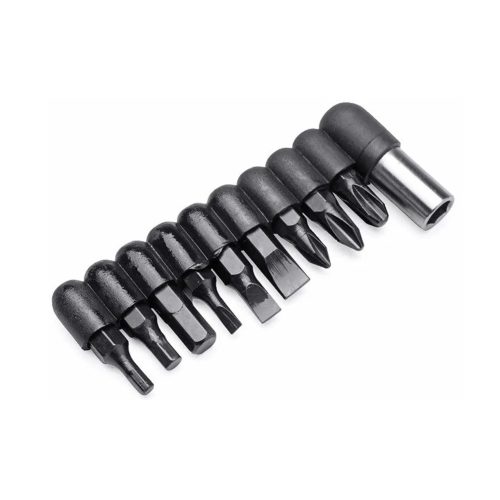 Extralink multitool zsebkés, 20 az 1-ben, tokkal, fekete