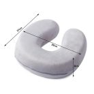 Extralink utazópárna, nyakhoz, turistáknak, szürke