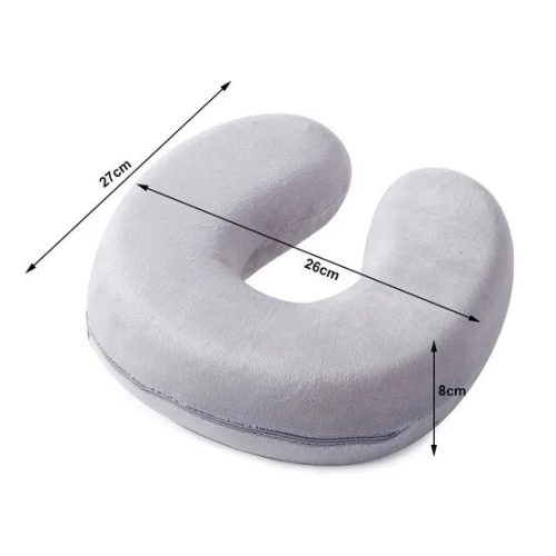 Extralink utazópárna, nyakhoz, turistáknak, szürke