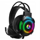 Extralink gaming fejhallgató, vezetékes RGB, mikrofonos, 5.1 térhangzású, fejre helyezhető modell