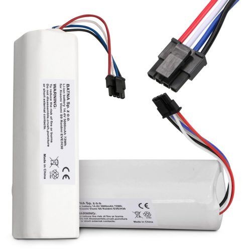 Dreame F9 / D9 / D9 Pro / D9 Max / L10 Pro / Xiaomi 1T akkumulátor 14,4 V 5200 mAh nagy kapacitású Li-ion csere akkumulátor