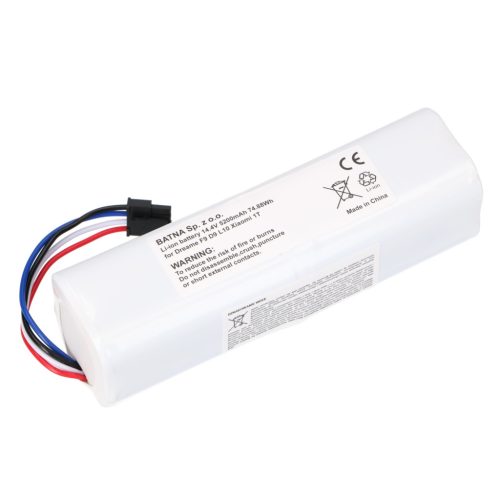 Dreame F9 / D9 / D9 Pro / D9 Max / L10 Pro / Xiaomi 1T akkumulátor 14,4 V 5200 mAh nagy kapacitású Li-ion csere akkumulátor