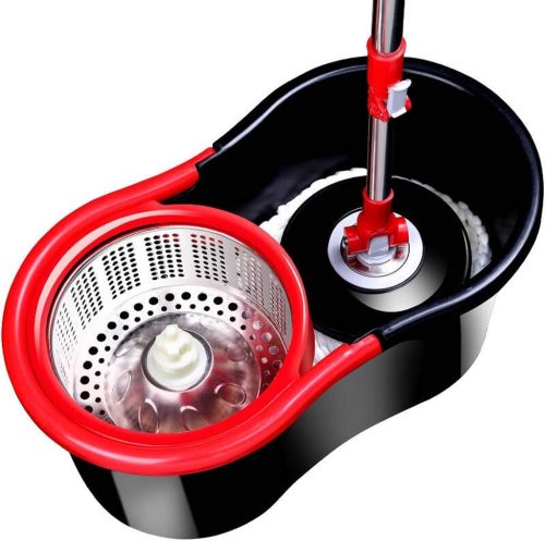 Extralink Wischmopp mit drehbarem Kopf 360 Spin Turbo 3 in 1 + 2 Ersatzwischköpfe