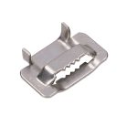 Extralink, Steel clamp for 20mm steel strap, serrated