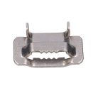 Extralink, Steel clamp for 20mm steel strap, serrated