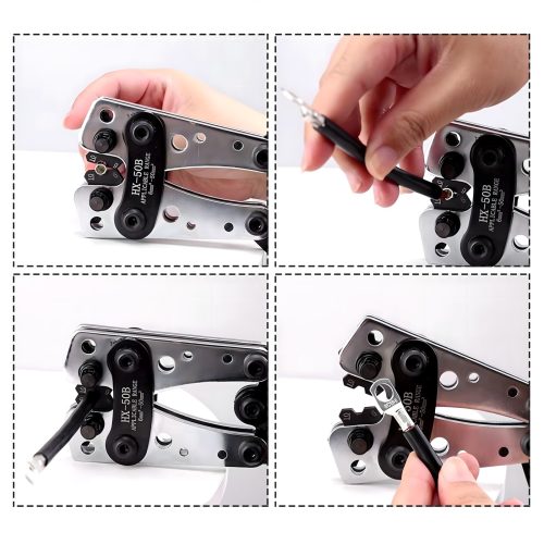 Extralink kábelvégekhez és csatlakozókhoz préselő, 6-50 mm AWG - 1405