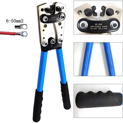 Extralink kábelvégekhez és csatlakozókhoz préselő, 6-50 mm AWG - 1405