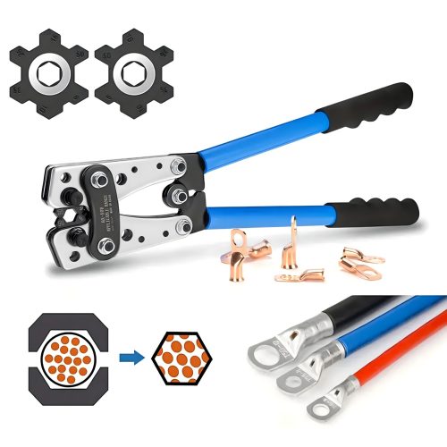 Extralink kábelvégekhez és csatlakozókhoz préselő, 6-50 mm AWG - 1405