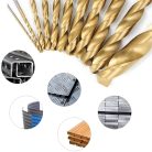 Extralink univerzális Titan bevonatú fúrókészlet fémhez és fához, 1,5-10 mm, 99 darab - 1396