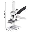 Extralink univerzális kézi emelő gipszkartonlapokhoz, ajtókhoz, ablakokhoz és bútorokhoz, 550 kg teherbírás - 1404