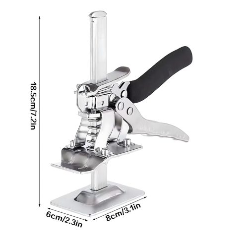Extralink univerzális kézi emelő gipszkartonlapokhoz, ajtókhoz, ablakokhoz és bútorokhoz, 550 kg teherbírás - 1404
