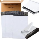 Extralink weiße Kuriertaschen in 4XL-Größe (450x550 mm), 50 Stück – 016