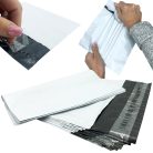 Extralink weiße Kuriertaschen in 4XL-Größe (450x550 mm), 50 Stück – 016