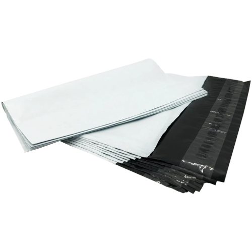 Extralink weiße Kuriertaschen in 4XL-Größe (450x550 mm), 50 Stück – 016