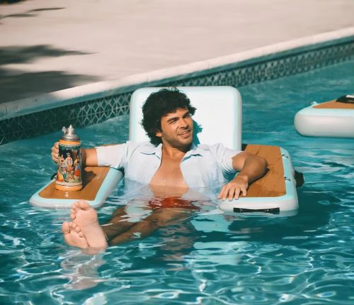 Extralink aufblasbare Wasserliege, 122x112x10cm