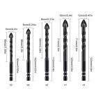Extralink univerzális fúrószár-készlet kőhöz, üveghez, csempéhez, fához, 10 darabos, 5-12 mm
