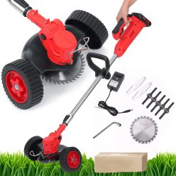   Extralink | String trimmer | garden scythe, grass trimmer, on wheels, XXL set