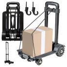 Extralink shopping cart, foldable, with telescopic handle, 40 kg load capacity