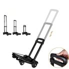Extralink shopping cart, foldable, with telescopic handle, 40 kg load capacity