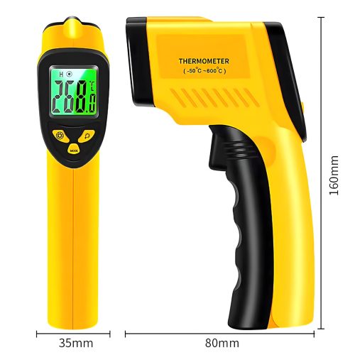 Extralink pyrometer, laser, non-contact infrared thermometer, -50+550°C - 1397